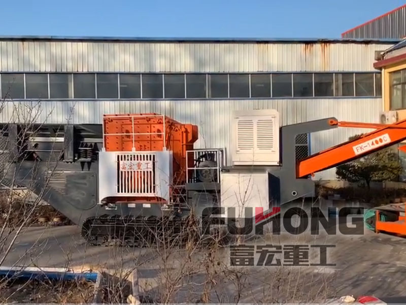 移動箱式破碎站 移動箱式破碎站