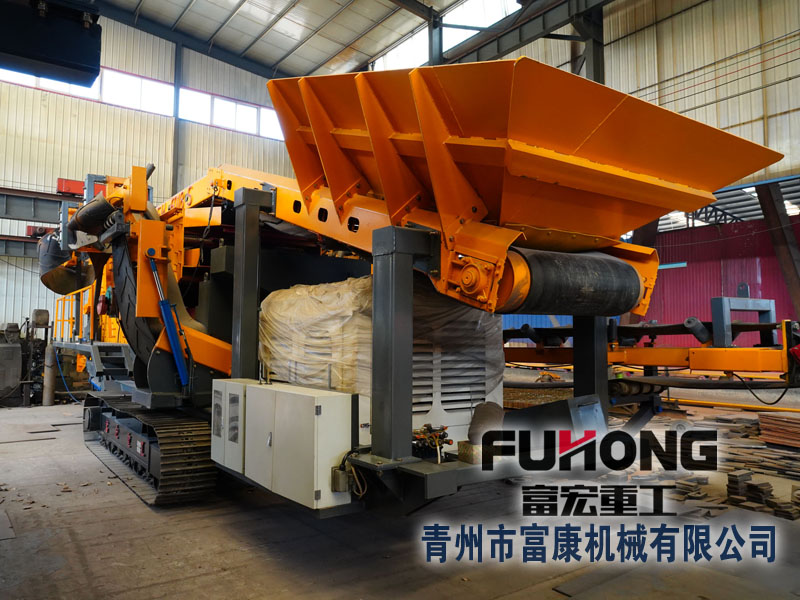 履帶移動圓錐式破碎站 履帶移動圓錐式破碎站