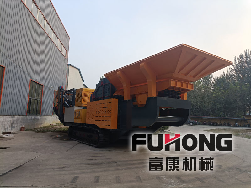 建筑垃圾移動式破碎站 建筑垃圾移動式破碎站