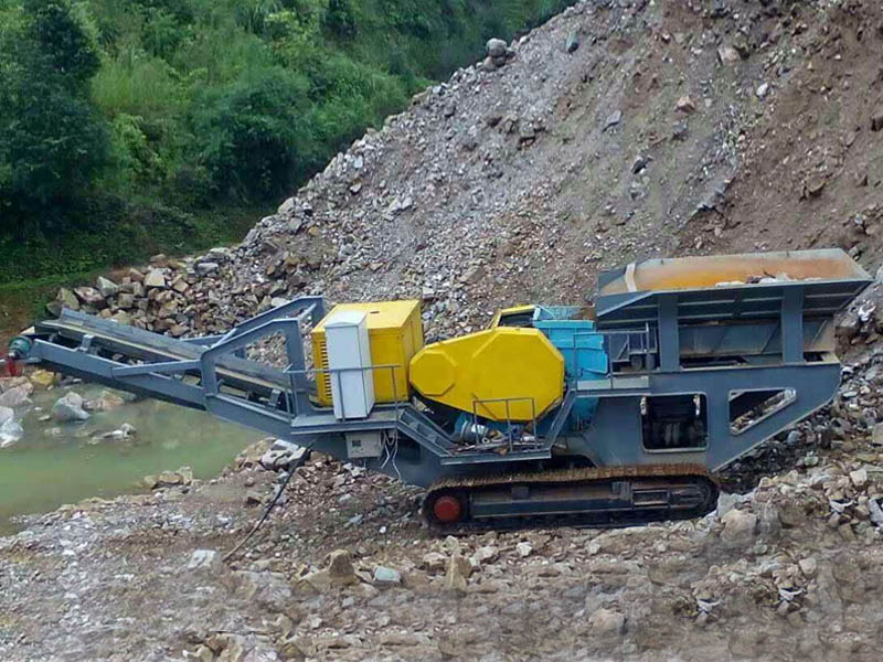 移動(dòng)石子破碎機(jī)